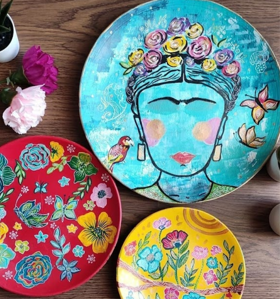 Buddha Themed Wall Plate